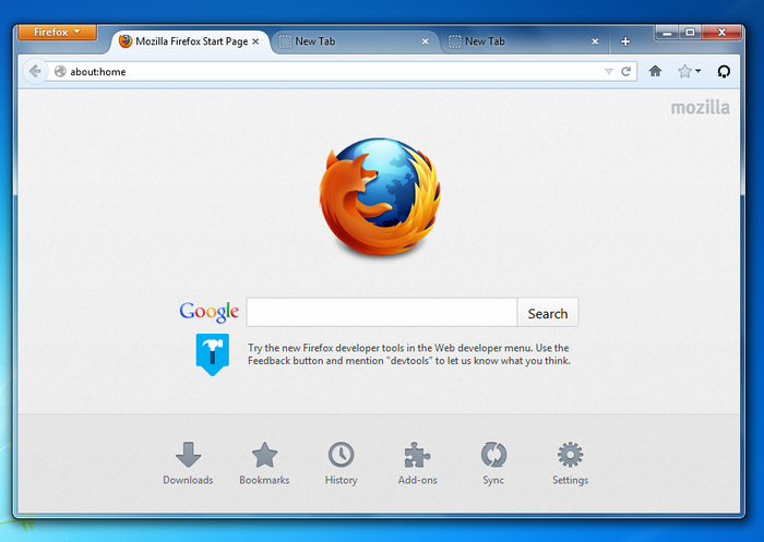    Firefox Mozilla Firefox -  6